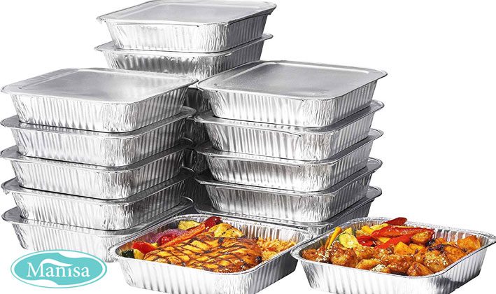  ظروف یکبار مصرف آلومینیومی در بسته بندی