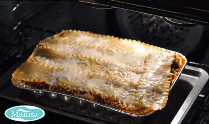 ظزق یکبار مصرف آلومینیومی در فر